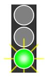 Что такое светофор с белыми кругами? Как экипировать??? Остановитесь у белого кольца, можно ли перед ними уступить дорогу